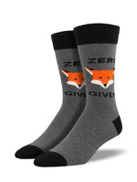 Mens Zero "Fox" Given Sock